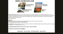 Desktop Screenshot of cosmicool.com