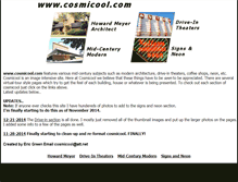 Tablet Screenshot of cosmicool.com